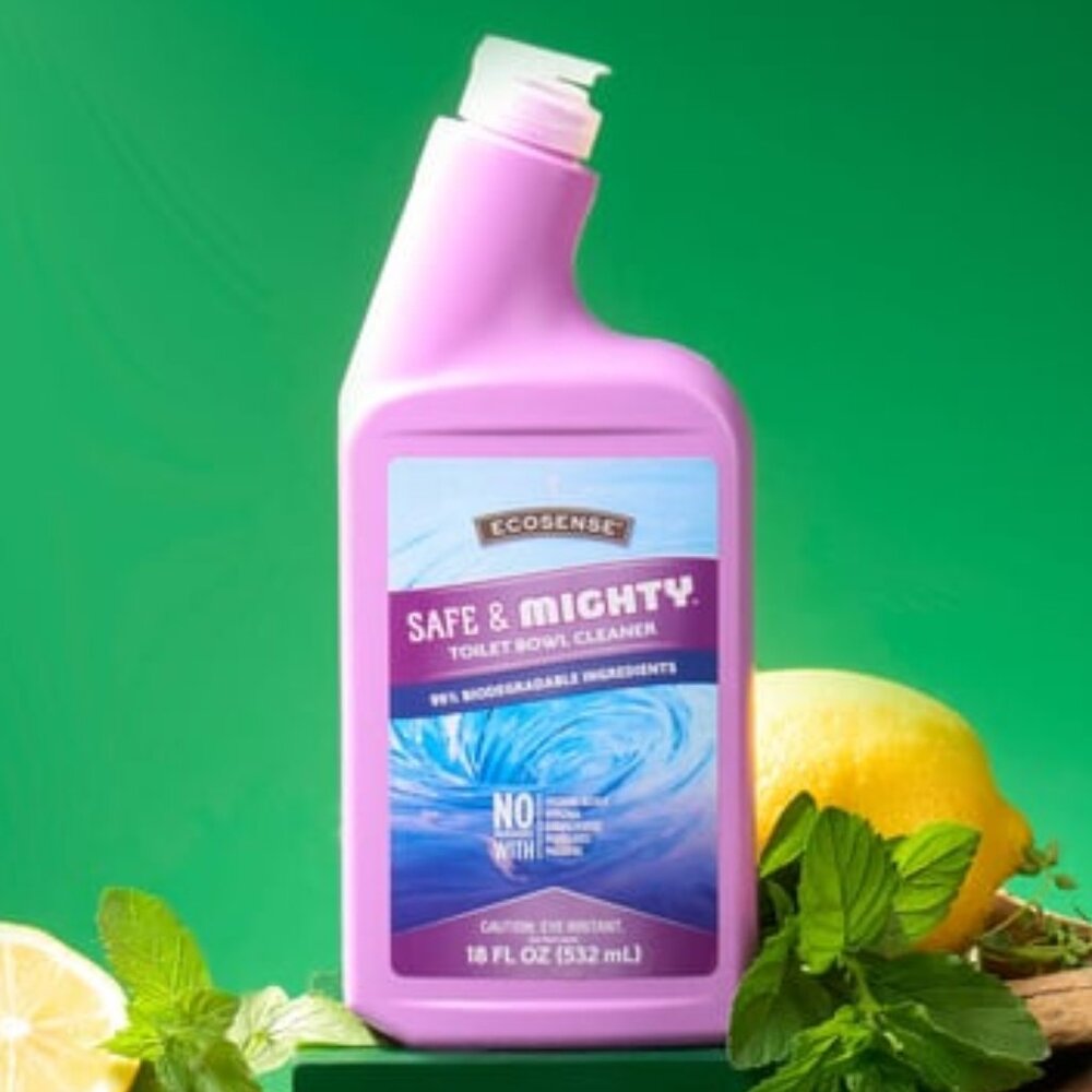 Ecosense Safe & Mighty Toilet Bowl Cleaner | 18 fl. oz. Safe Effective & Organic